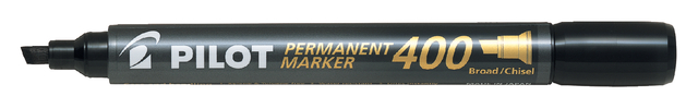 Marqueur permanent PILOT 400 biseau Large noir