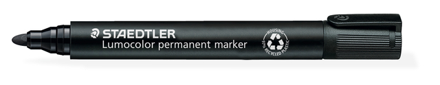 Viltstift Staedtler 352 rond zwart 2mm