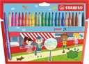 Feutre STABILO Power 280/24 assorti étui 24 pièces