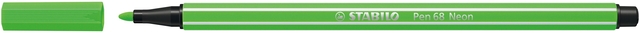 Viltstift STABILO Pen 68/033 medium neon groen