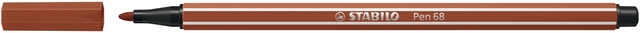 Feutre STABILO Pen 68/38 Medium craie rouge
