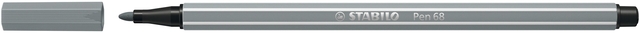 Feutre STABILO Pen 68/66 Medium gris moyen froid