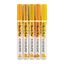 Feutre pinceau Talens Ecoline terracotta assorti 5 pièces