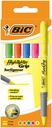 Surligneur BIC Grip assorti étui 5 pièces