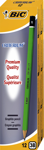 Crayon BIC Criterium 550 hexagonal 3B