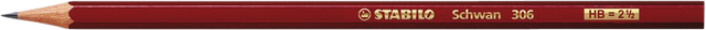 Crayon STABILO Schwan graphite 306 HB