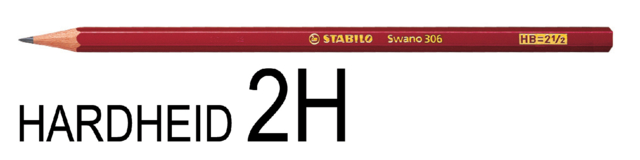 Crayon STABILO Swano 2H