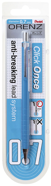 Portemine Pentel Orenz B 0,7mm bleu