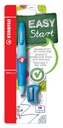 Portemine STABILO EASYergo 3,15mm HB droitier bleu clair/foncé + taille-crayon blister