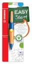 Vulpotlood STABILO Easyergo HB 1.4mm linkshandig ultramarine/neon oranje blister à 1 stuk