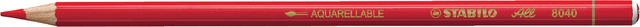 Crayon de couleur STABILO All 8040 rouge