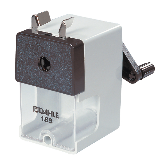 Taille-crayon manuel Dahle 155 plastique gris