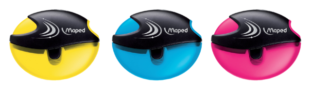 Taille-crayon Maped Galatic 1 trou présentoir 24 pièces assorti