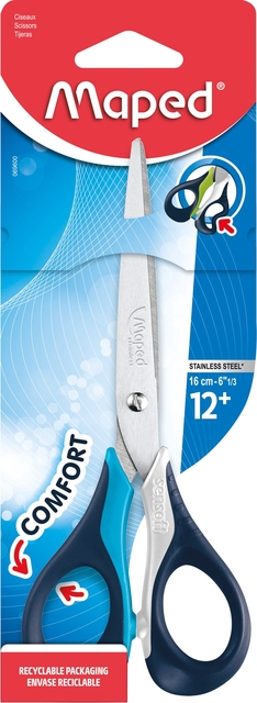 Ciseaux Maped Sensoft 16cm assorti