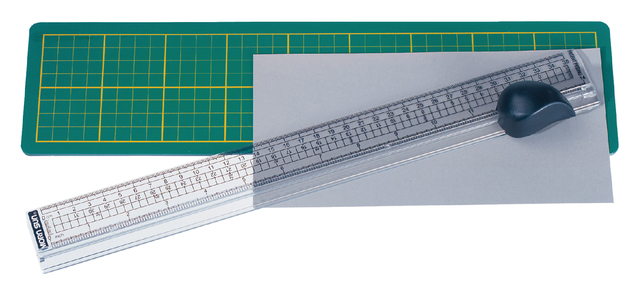 Règle de découpe avec tapis 38x10cm Surface coupe 33cm