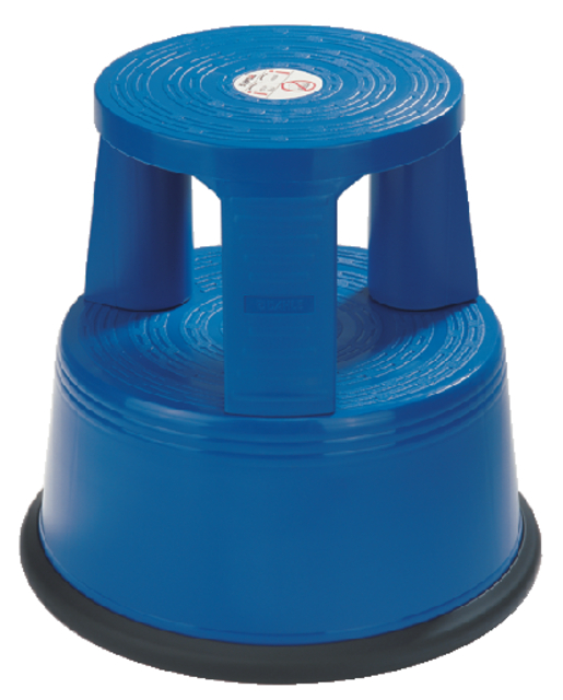 Opstapkruk Desq 420mm kunststof blauw