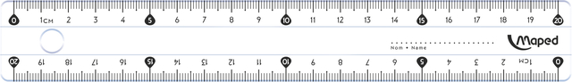 Règle Maped Classic 20cm