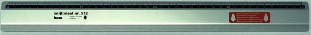 Règle Bura 512 Antica  40cm aluminium