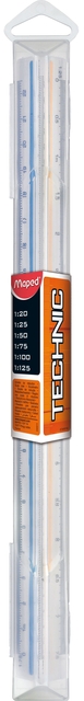 Schaalstok Maped Technic 1:20/25/50/75/100/125