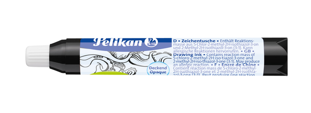 Encre de Chine Pelikan tube 9ml noir
