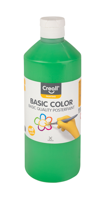 Gouache Creall Basic vert moyen 500ml