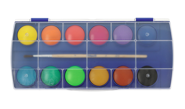 Boîte Aquarelle Pelikan 721670 22 couleurs assorti