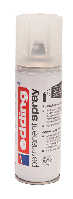 Spray peinture edding 5200 Apprêt pour plastique Incolore