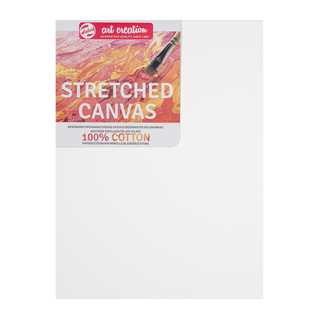 Toile canvas Talens Art Creation 30x40cm coton blanc