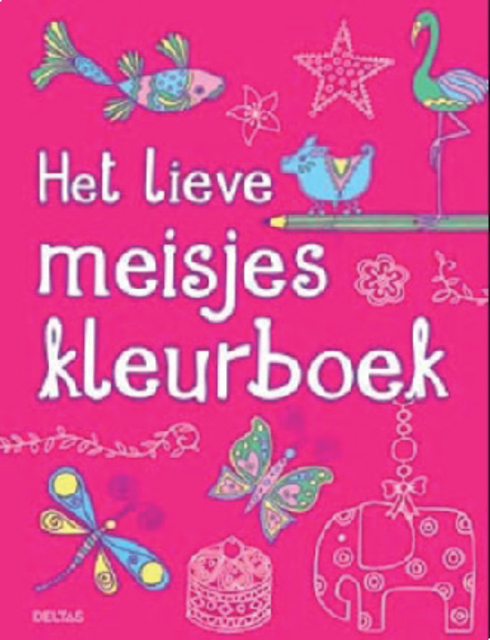 Kleurboek Deltas het lieve meisje kleurbooek
