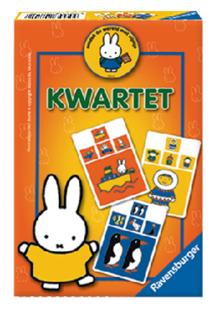 Spel Ravensburger Nijntje ontdekt de wereld kwartet