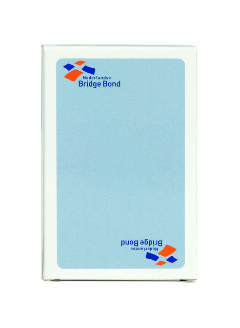 Jeu de cartes Bridge bleu