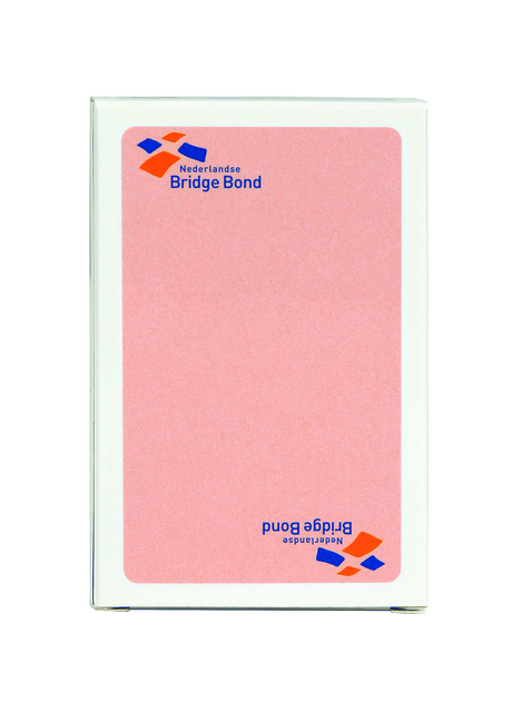Speelkaarten Bridge Bond roze