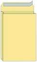 Enveloppe à soufflet Quantore 262x371x38mm autocollant crème 125 pcs