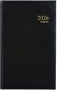 Agenda 2026 Brepols Brefix Lima 1dag/1pagina zwart