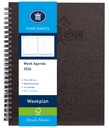 Agenda 2026 Ryam Weekplan Wire-o 7dagen/2pagina's zwart