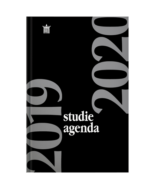 Schoolagenda 2024-2025 Ryam Studie 7dagen/2pagina''s zwart