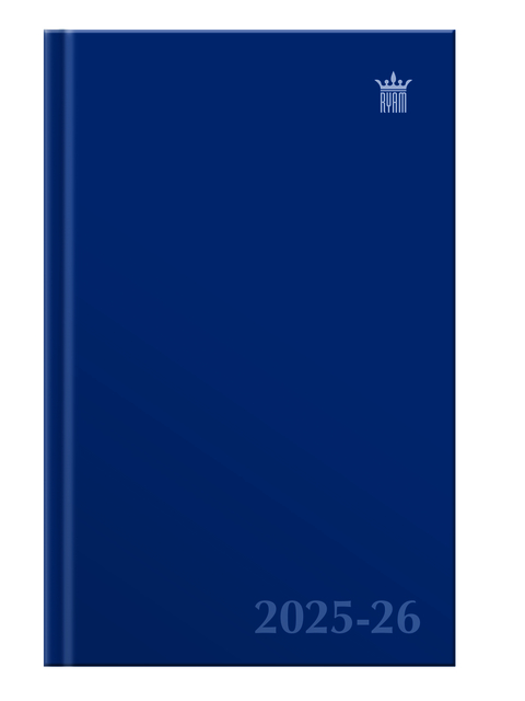 Schoolagenda 2025-2026 Ryam Studie Uni 7dagen/2pagina's donkerblauw