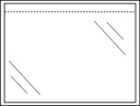 Enveloppe note d’envoi Quantore autocollante uni 165x122mm 1000 pièces