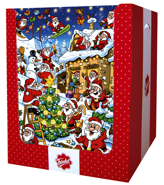 Adventskalender 2 dessins assorti