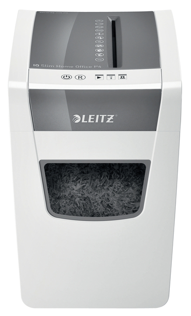 Destructeur Leitz IQ Slim Home Office P4 particules 4x28mm