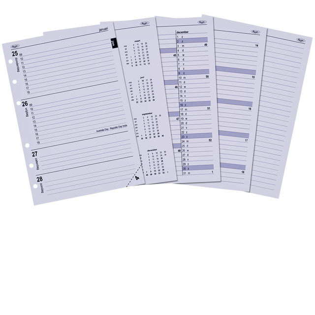 Recharge agenda 2021-2022 Kalpa A5 7 jours/ 2 pages