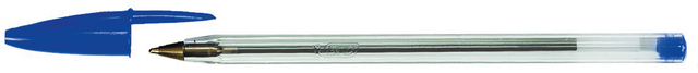 Stylo bille BIC Cristal Medium bleu boîte 90+10 gratuits