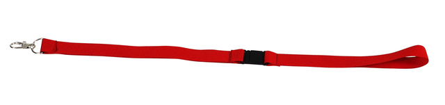 Cordon badge Europel rouge 10 pièces