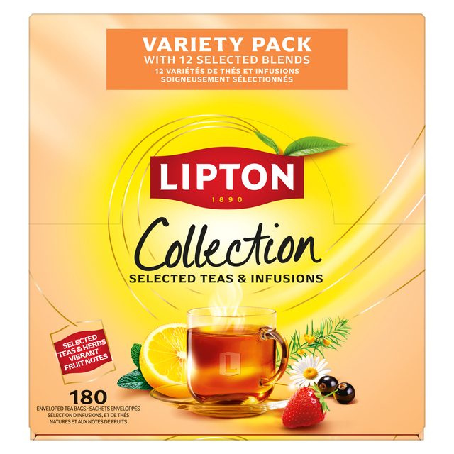 Thé Lipton coffret assorti 12x 15 pièces