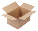 Boîte expédition CleverPack 1 cannelure  305x220x250mm brun 10 pièces