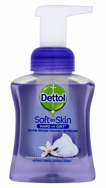 Handzeep Dettol Orchide antibacterieel foam 250ml met pomp