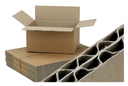Boîte expédition CleverPack cannelure BC 486x386x386mm brun 5 pièces
