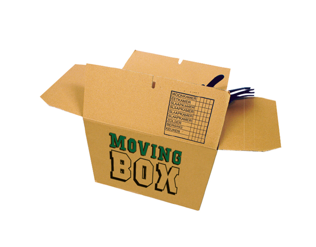 Carton de déménagement imprimé 480x320x360mm 25 pièces