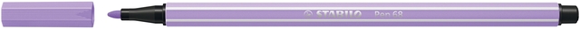 Viltstift STABILO Pen 68/59 medium licht lila