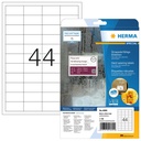 Etiket HERMA 4690 48.3x25.4mm weerbestendig wit 1100 stuks